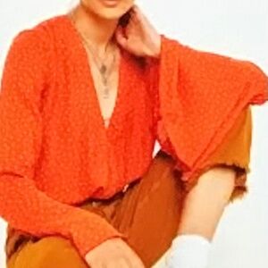 Free People Makin’ Waves bodysuit size M